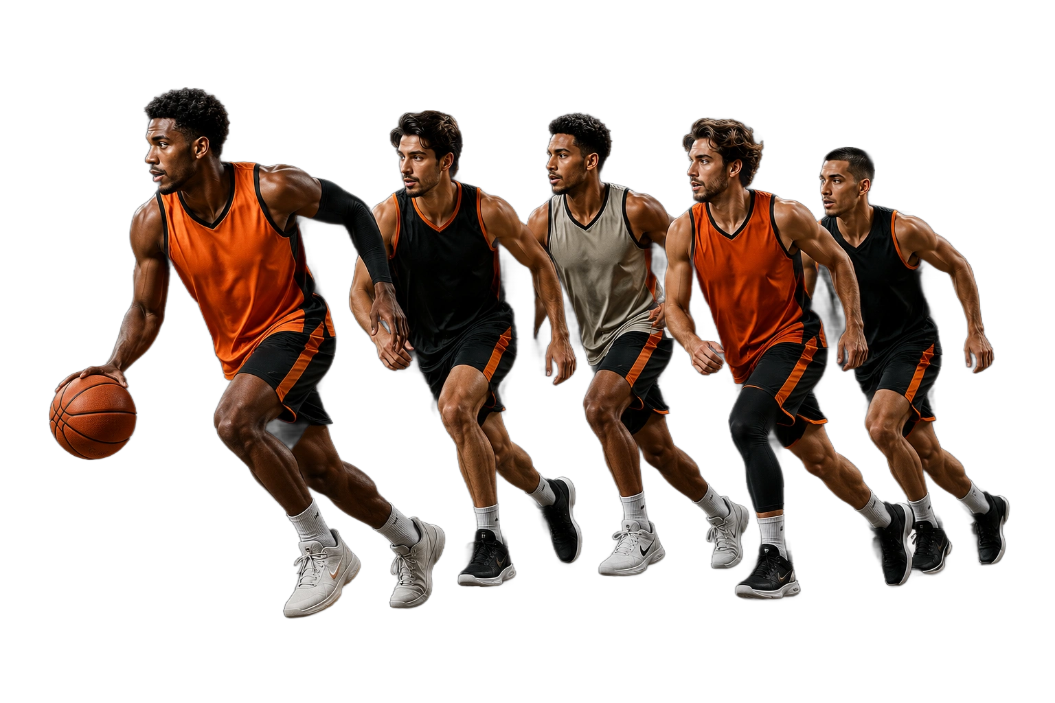 Basketball players